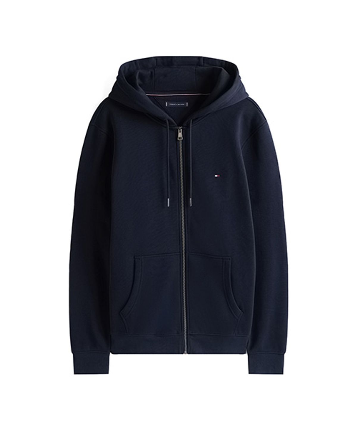 타미힐피거(TOMMY HILFIGER) 플래그 로고 후드 집업 (T12G0TKJ010MT1DW5)