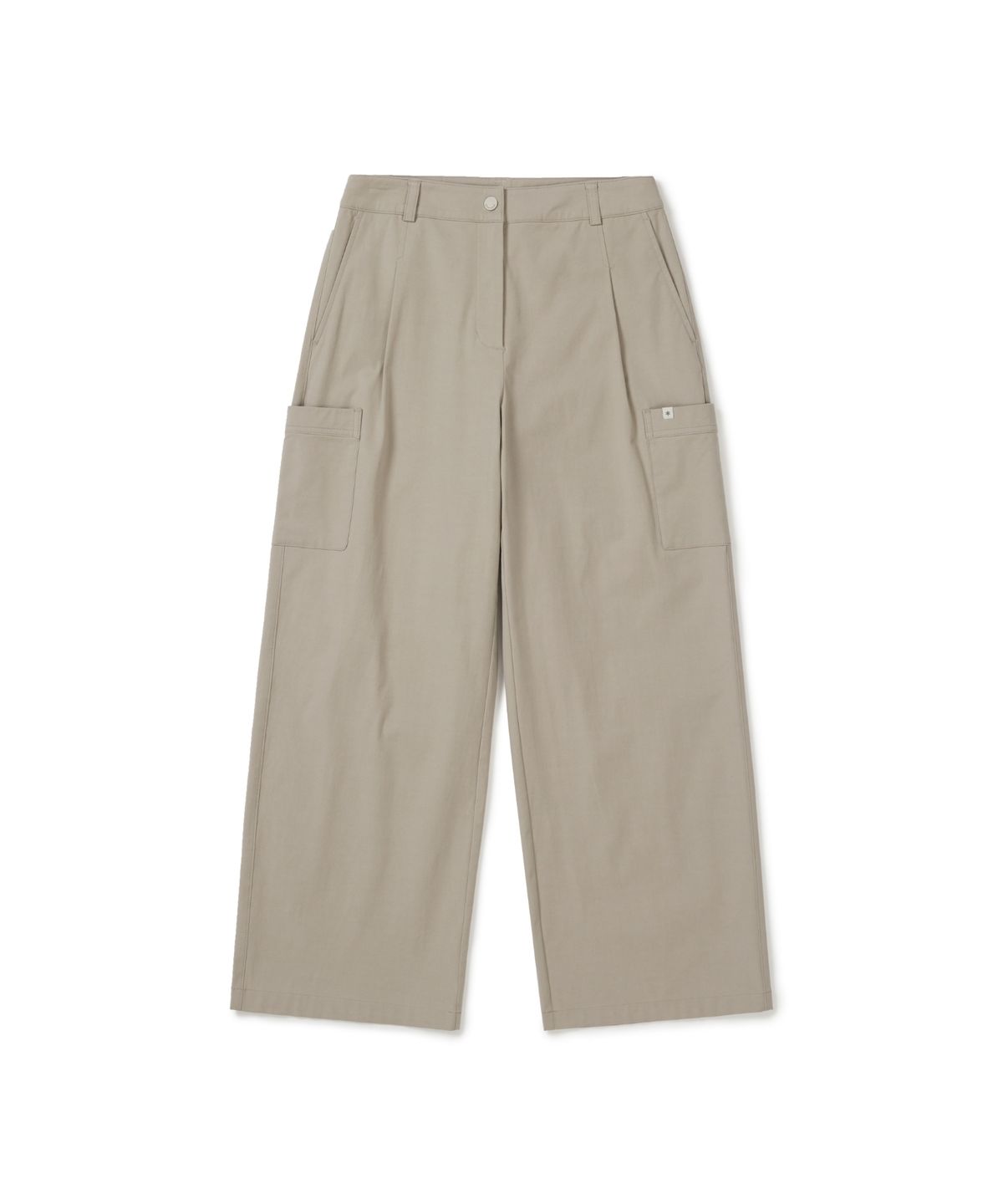 스노우피크 어패럴(SNOWPEAK APPAREL) 클랜드 여성 와이드 팬츠 (S26SWDPT13) Beige