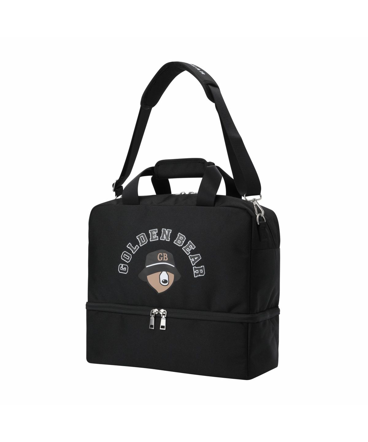 골든베어(GOLDEN BEAR) (U) Color Blocked Boston Bag  G6BOX26101BKX
