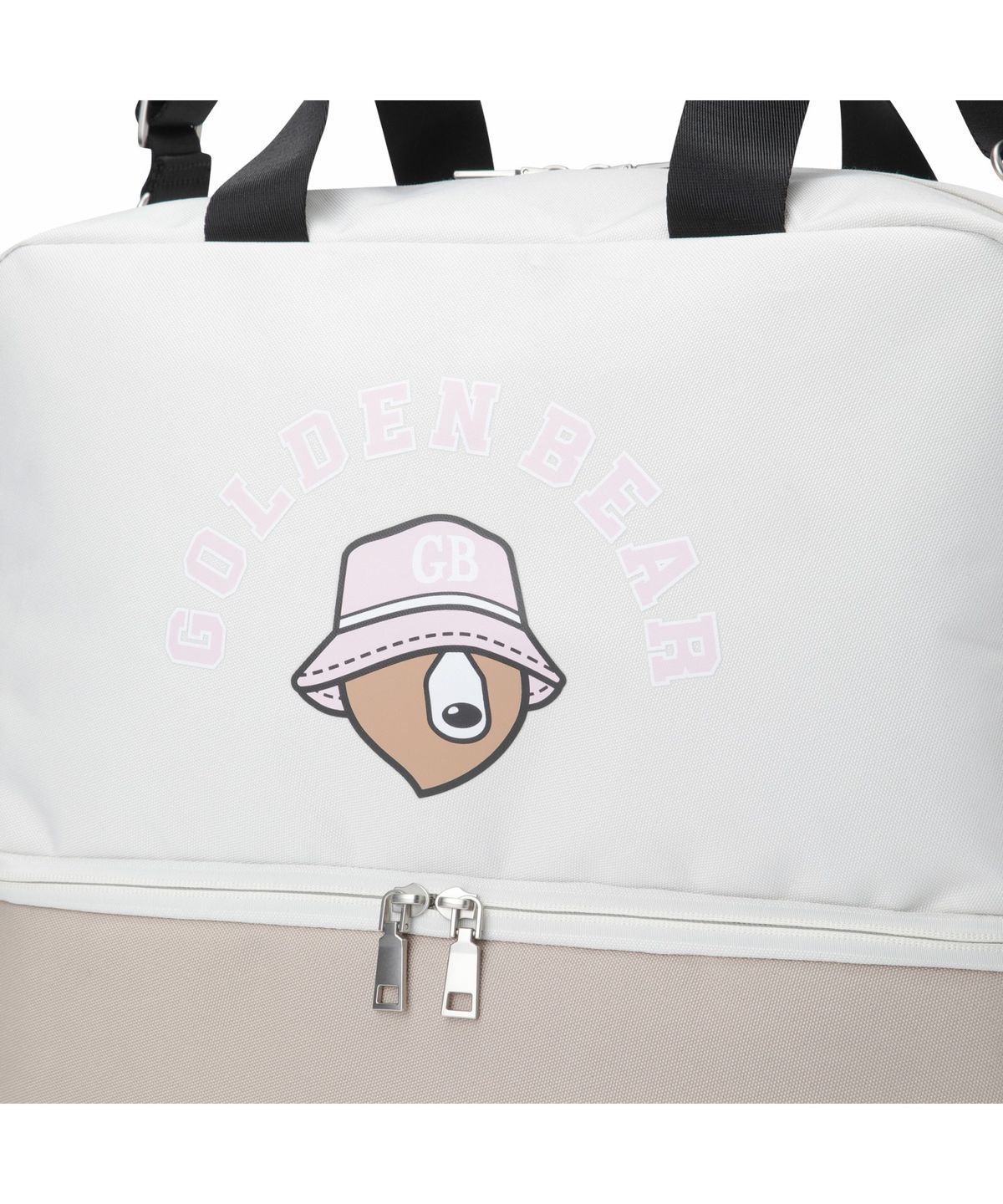 골든베어(GOLDEN BEAR) (U) Color Blocked Boston Bag  G6BOX26101BEX