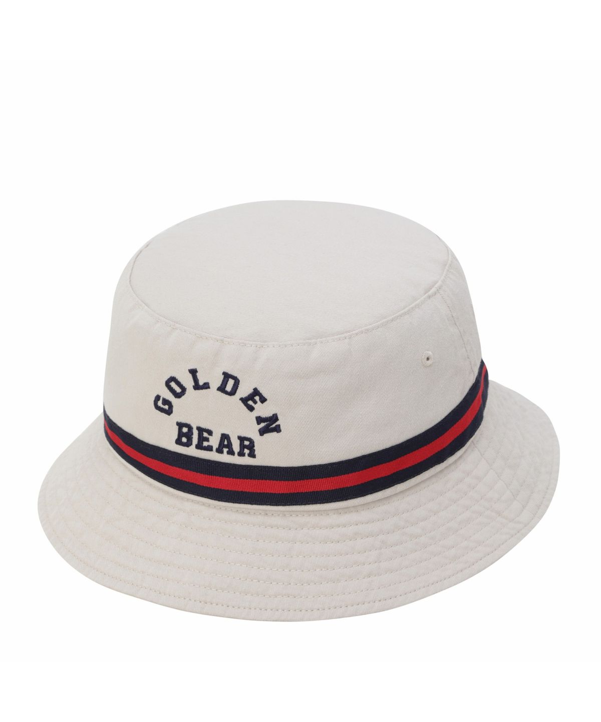 골든베어(GOLDEN BEAR) (U) Tri-Color Taped Bucket Hat G6RAX26121BEX