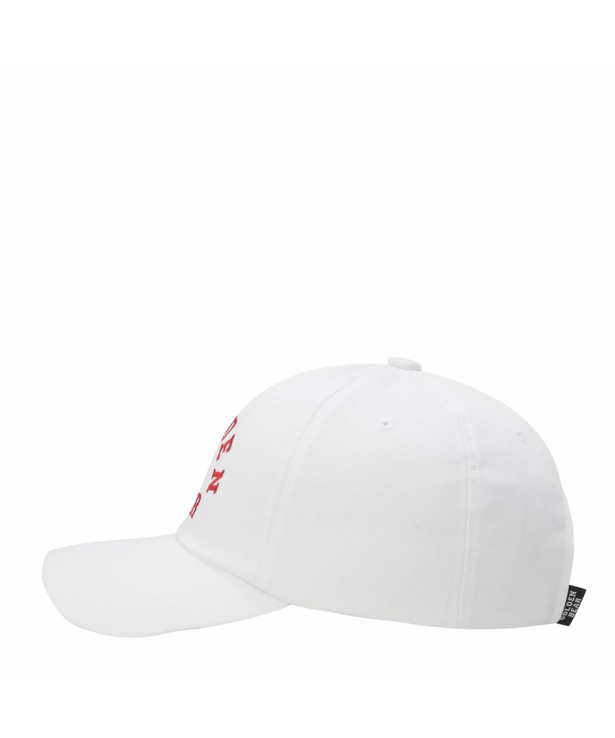 골든베어(GOLDEN BEAR) (U) Essential Curved Logo Ball Cap   G6RAX26151WHX