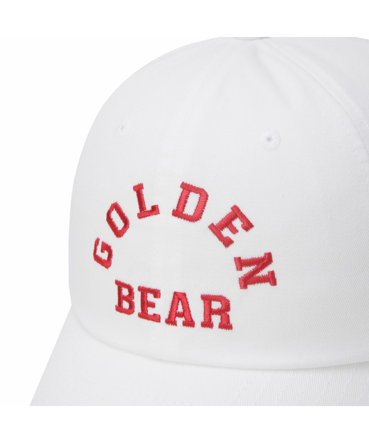 골든베어(GOLDEN BEAR) (U) Essential Curved Logo Ball Cap   G6RAX26151WHX