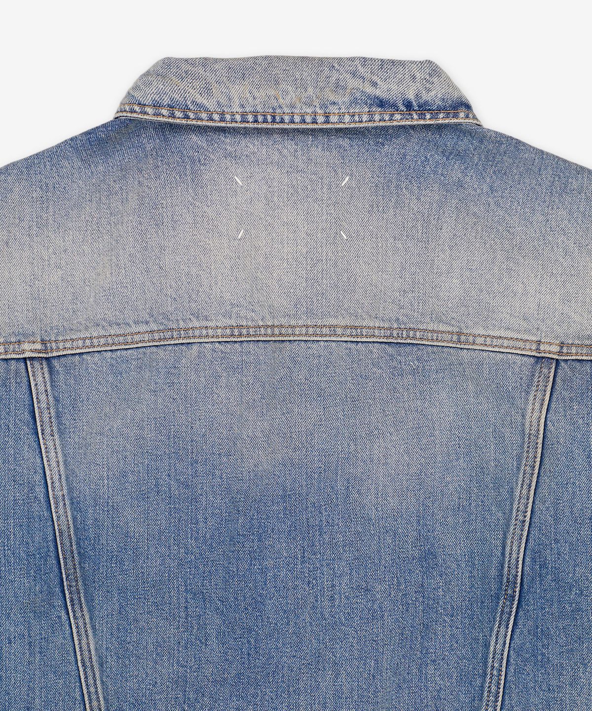 메종 마르지엘라(MAISON MARGIELA) 스포츠 데님 재킷 - 워시드 블루 / S50AM0654S30561987