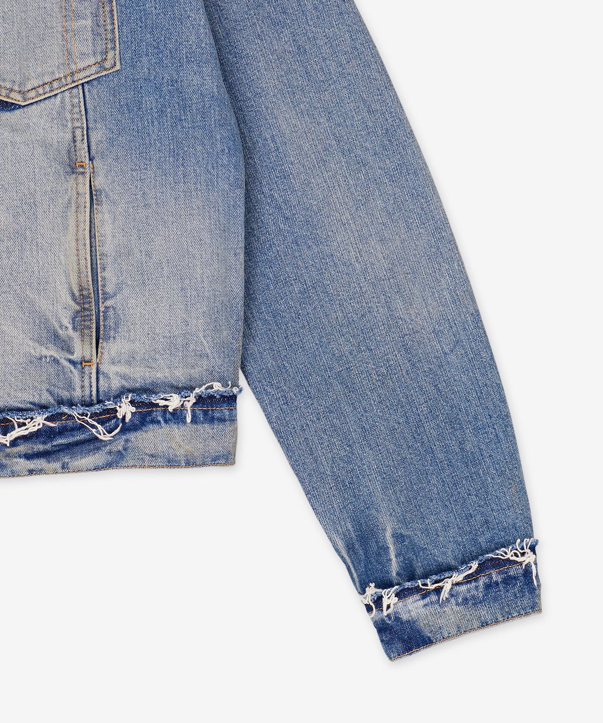 메종 마르지엘라(MAISON MARGIELA) 스포츠 데님 재킷 - 워시드 블루 / S50AM0654S30561987