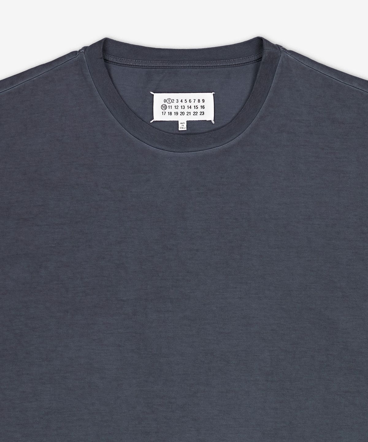 메종 마르지엘라(MAISON MARGIELA) 오버사이즈 GMT 다이 반소매 티셔츠 - 앤트러사이트 / S50GC0646S23883855