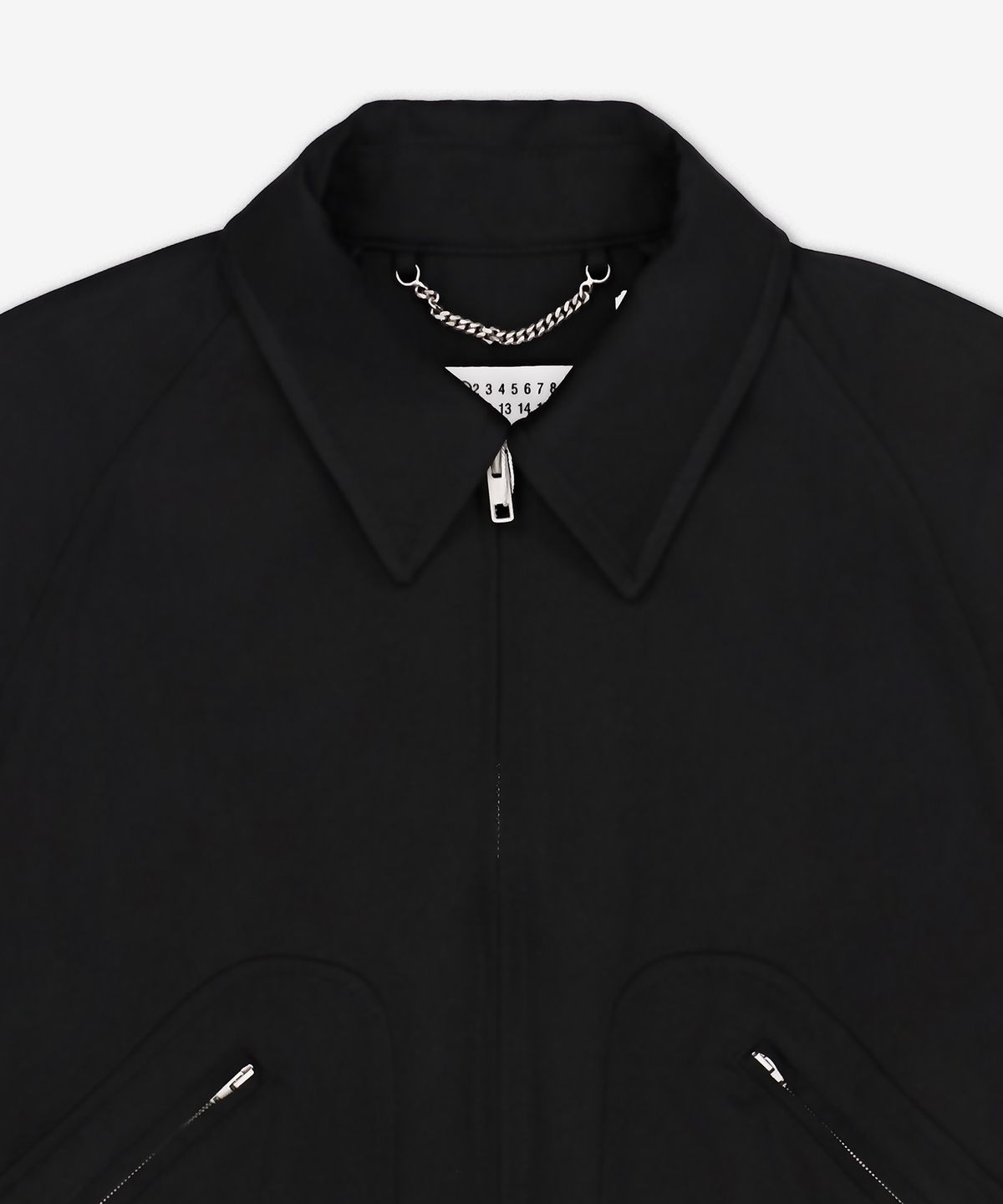 메종 마르지엘라(MAISON MARGIELA) 울 카반 재킷 - 블랙 / S51AM0509M35062900