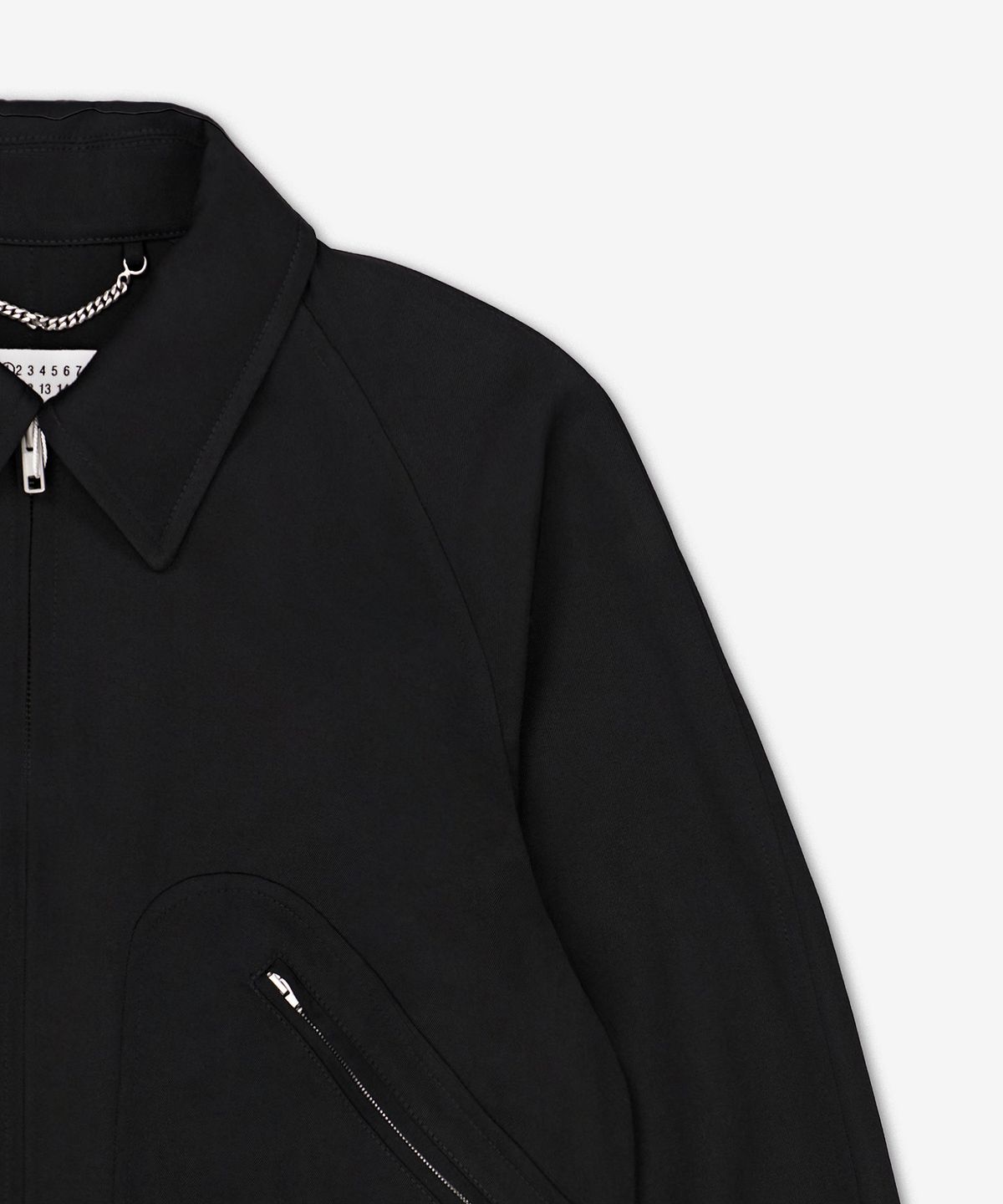 메종 마르지엘라(MAISON MARGIELA) 울 카반 재킷 - 블랙 / S51AM0509M35062900