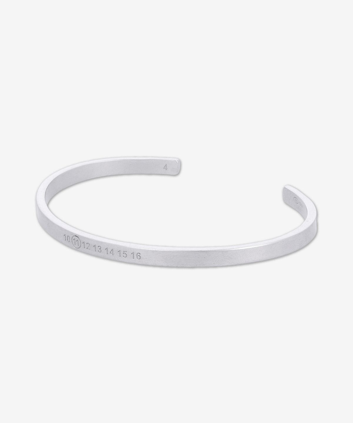 메종 마르지엘라(MAISON MARGIELA) 넘버 레퍼런스 4MM 귀걸이 - 실버 / SM1UY0100P8863101