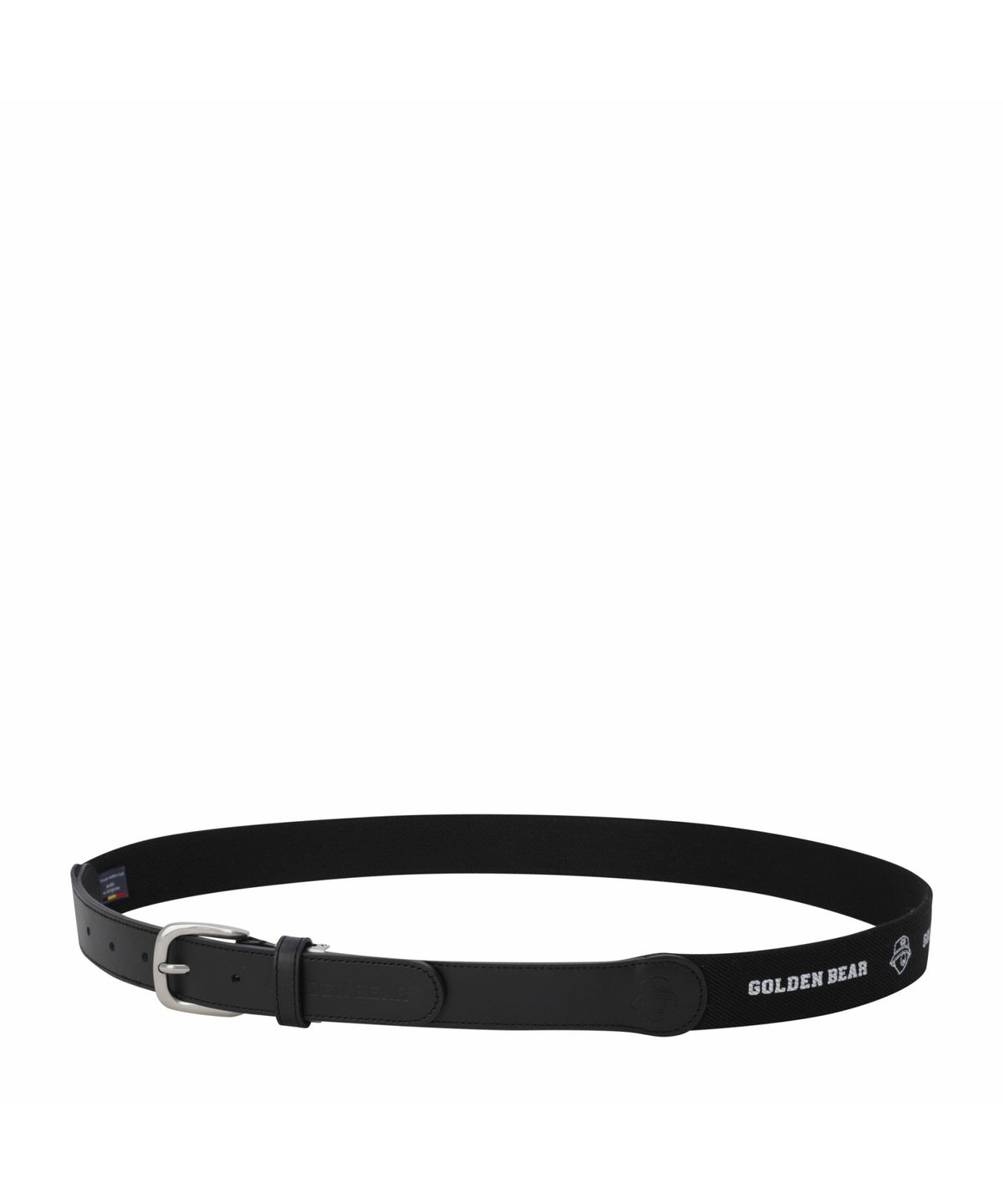골든베어(GOLDEN BEAR) (M) Italy Stretch Webbing Belt G6ABX26111BKX