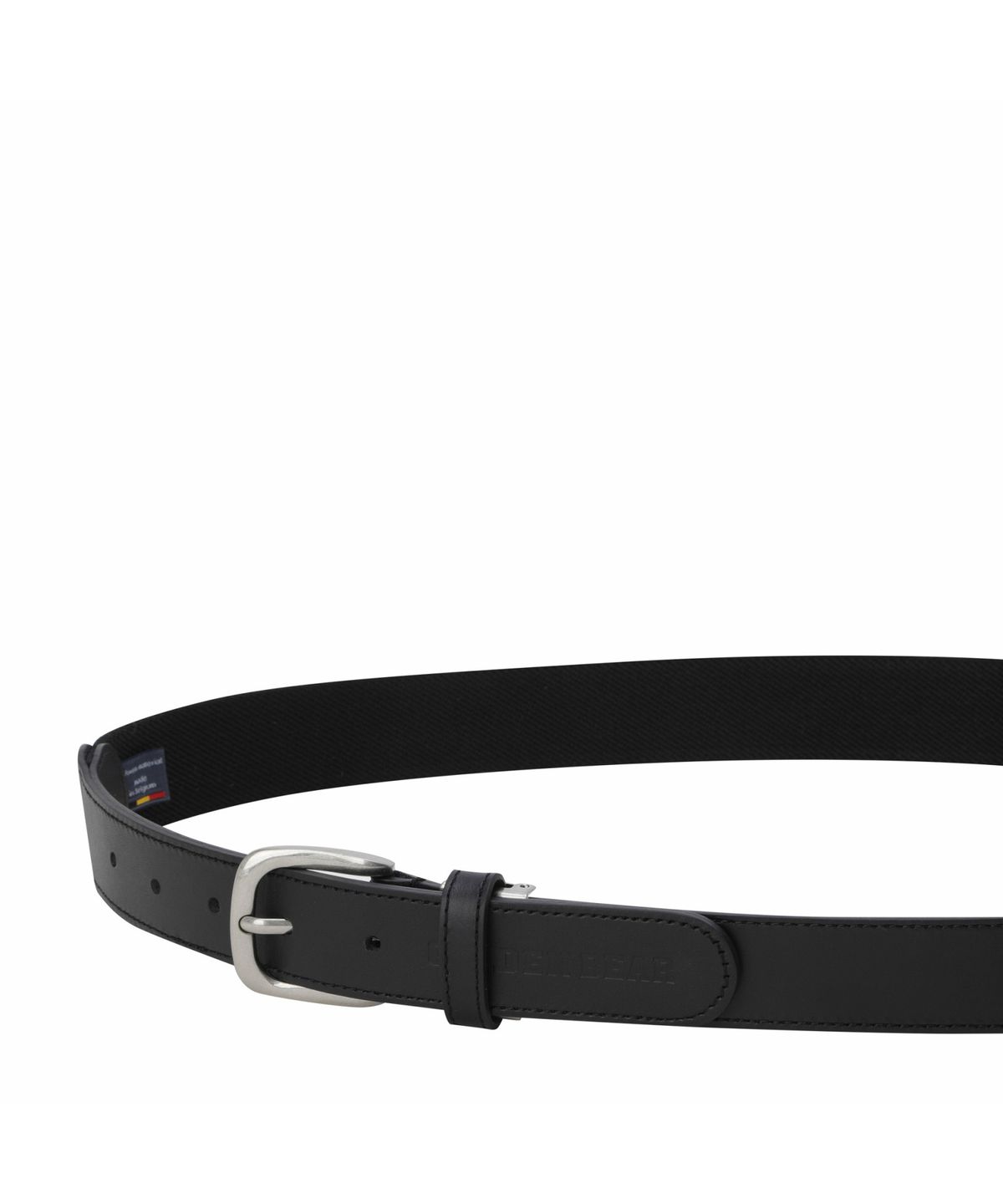 골든베어(GOLDEN BEAR) (M) Italy Stretch Webbing Belt G6ABX26111BKX
