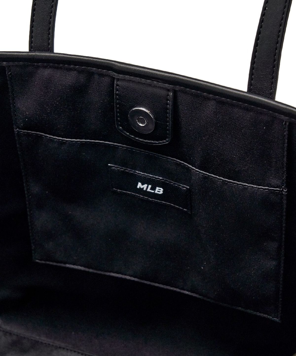 엠엘비(MLB) 다이아 모노그램 자카드 토트백 NY (Black)