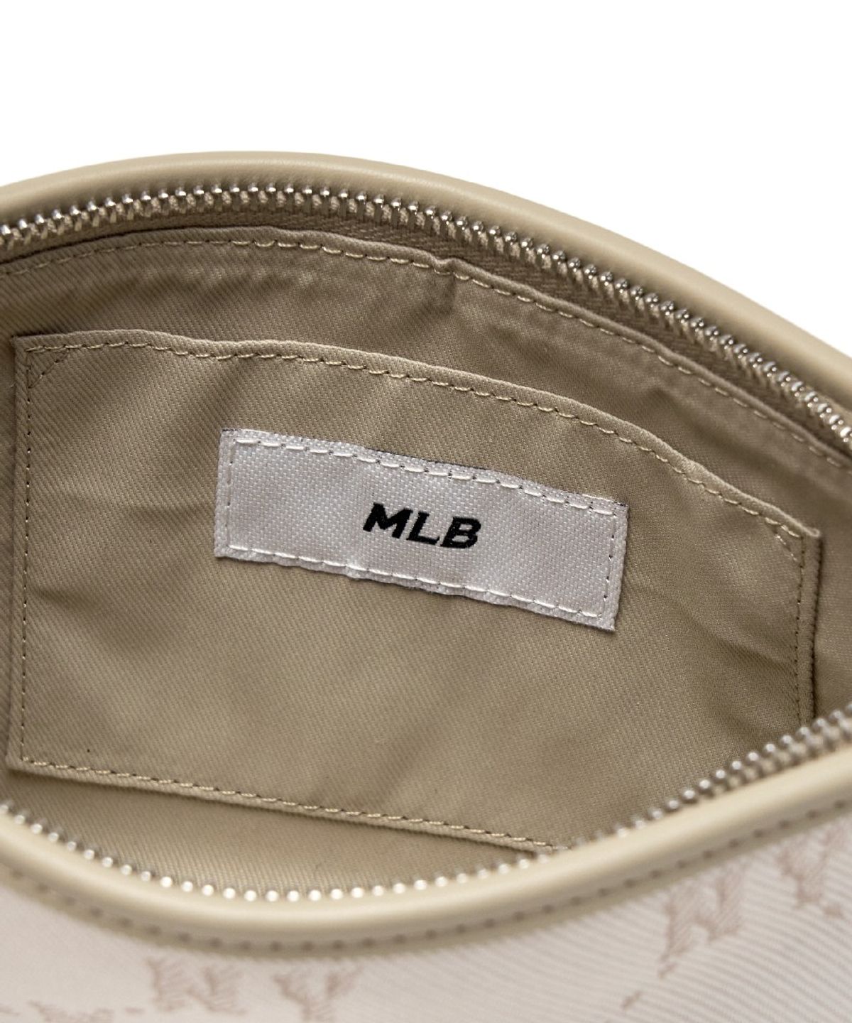 엠엘비(MLB) 다이아 모노그램 자카드 미니 호보백 NY (D.Cream)