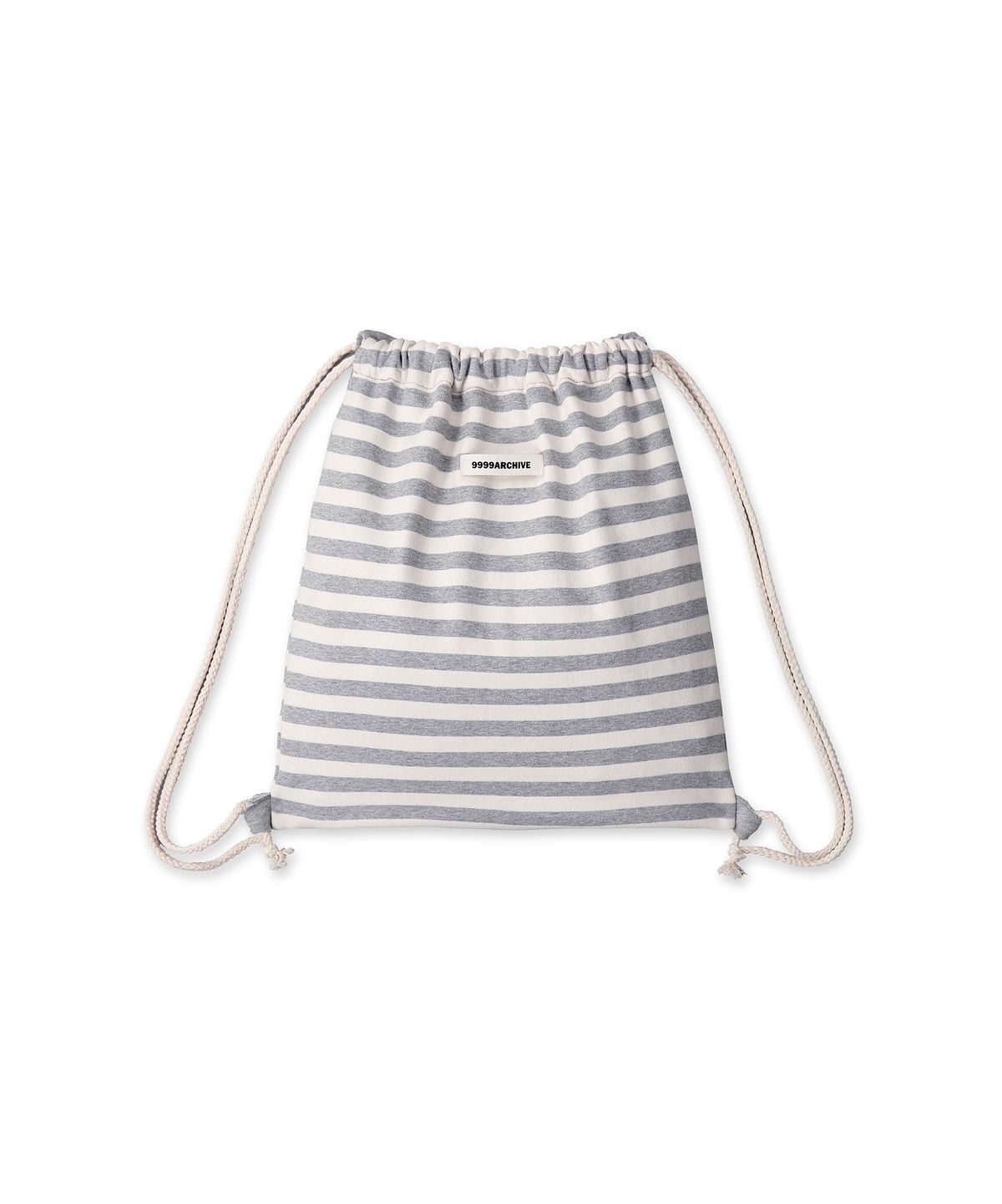 9999아카이브(9999ARCHIVE) Linking Pocket Stripe Gym Sack