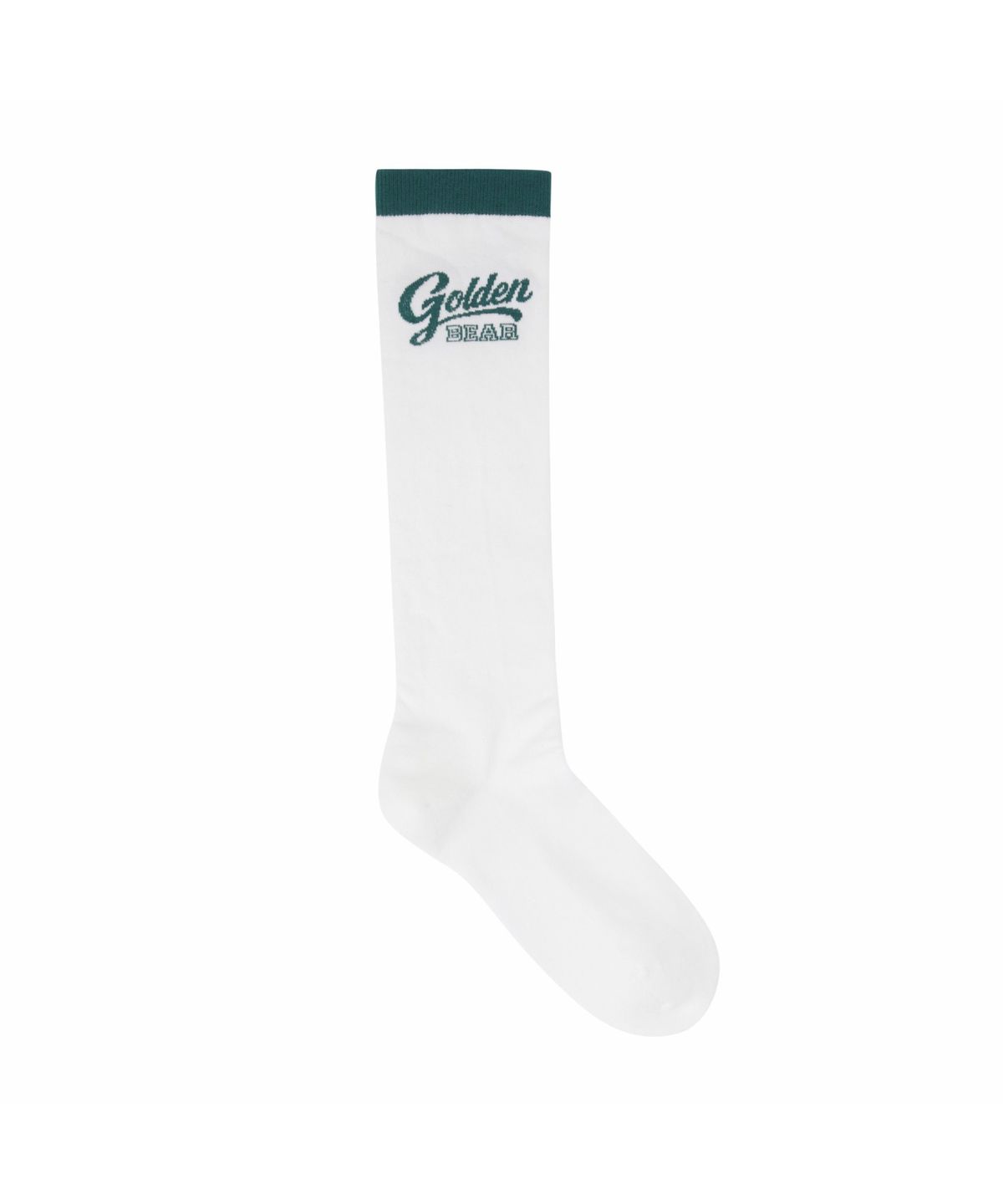 골든베어(GOLDEN BEAR) (W) Lettering Jaquard Knee-Socks   G6LAX26332WHX