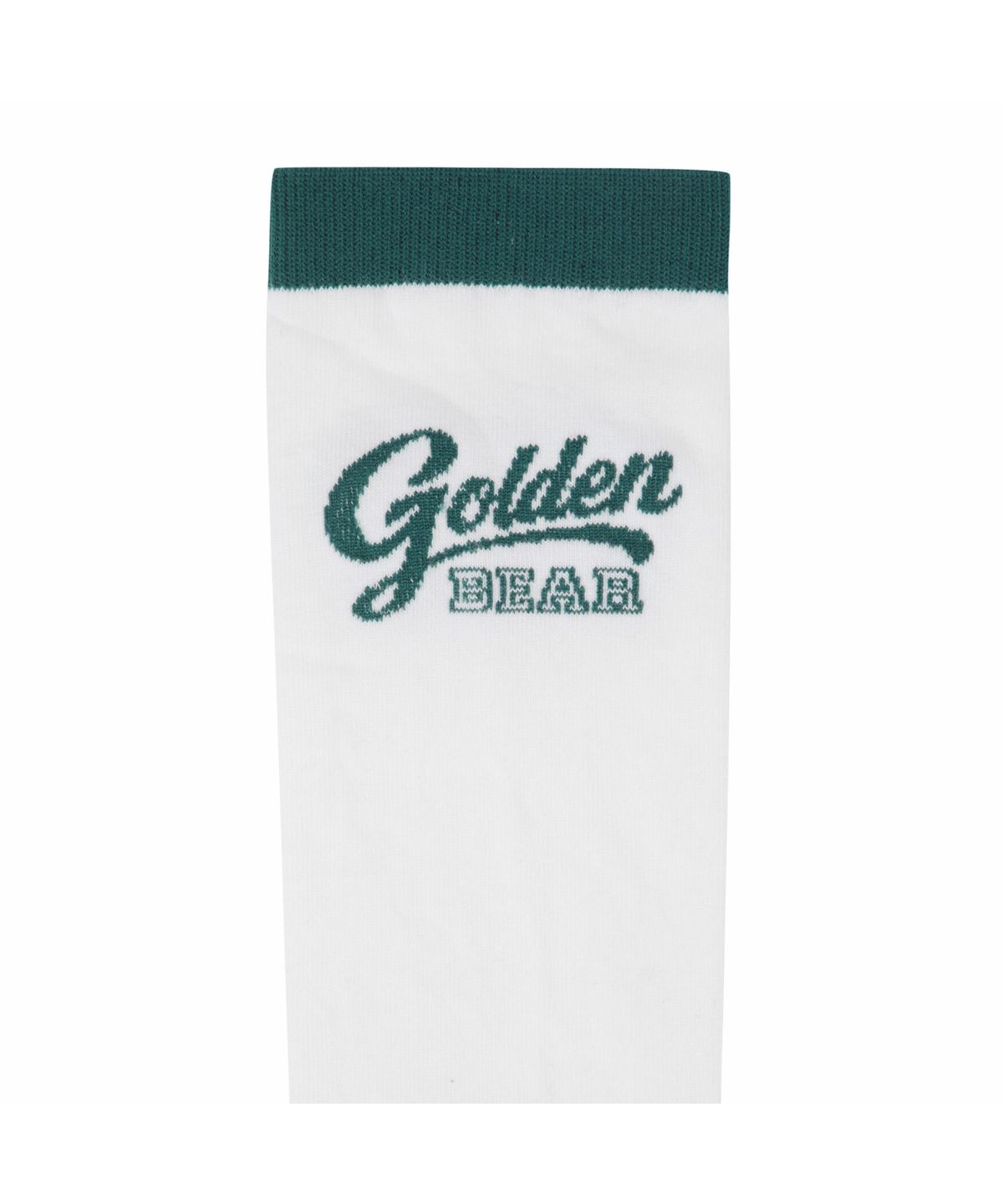 골든베어(GOLDEN BEAR) (W) Lettering Jaquard Knee-Socks   G6LAX26332WHX