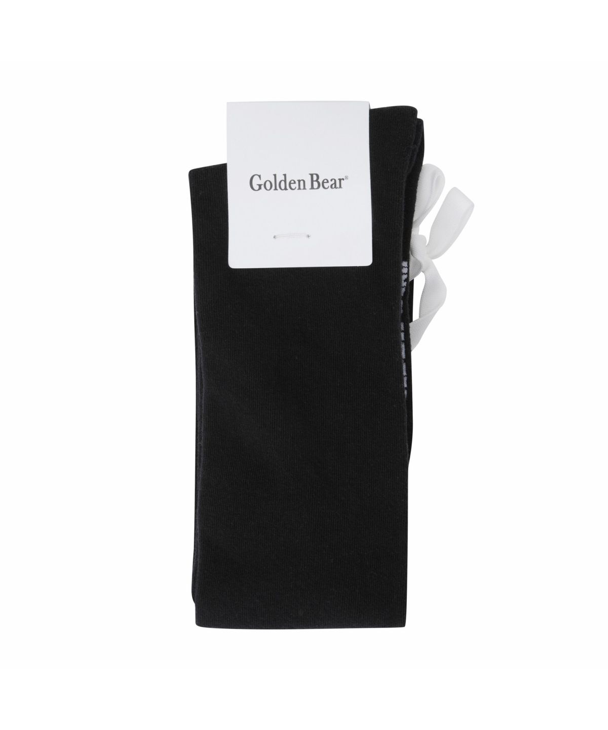 골든베어(GOLDEN BEAR) (W) Ribbon Tie Knee-Socks   G6LAX26242BKX