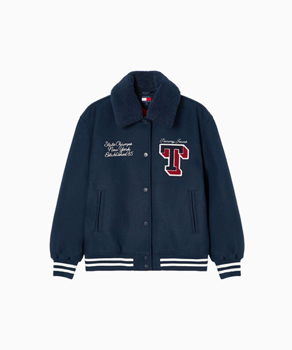 타미진스(TOMMY JEANS) 울 바시티 재킷 (T32G0WJC14TWT1C1G)