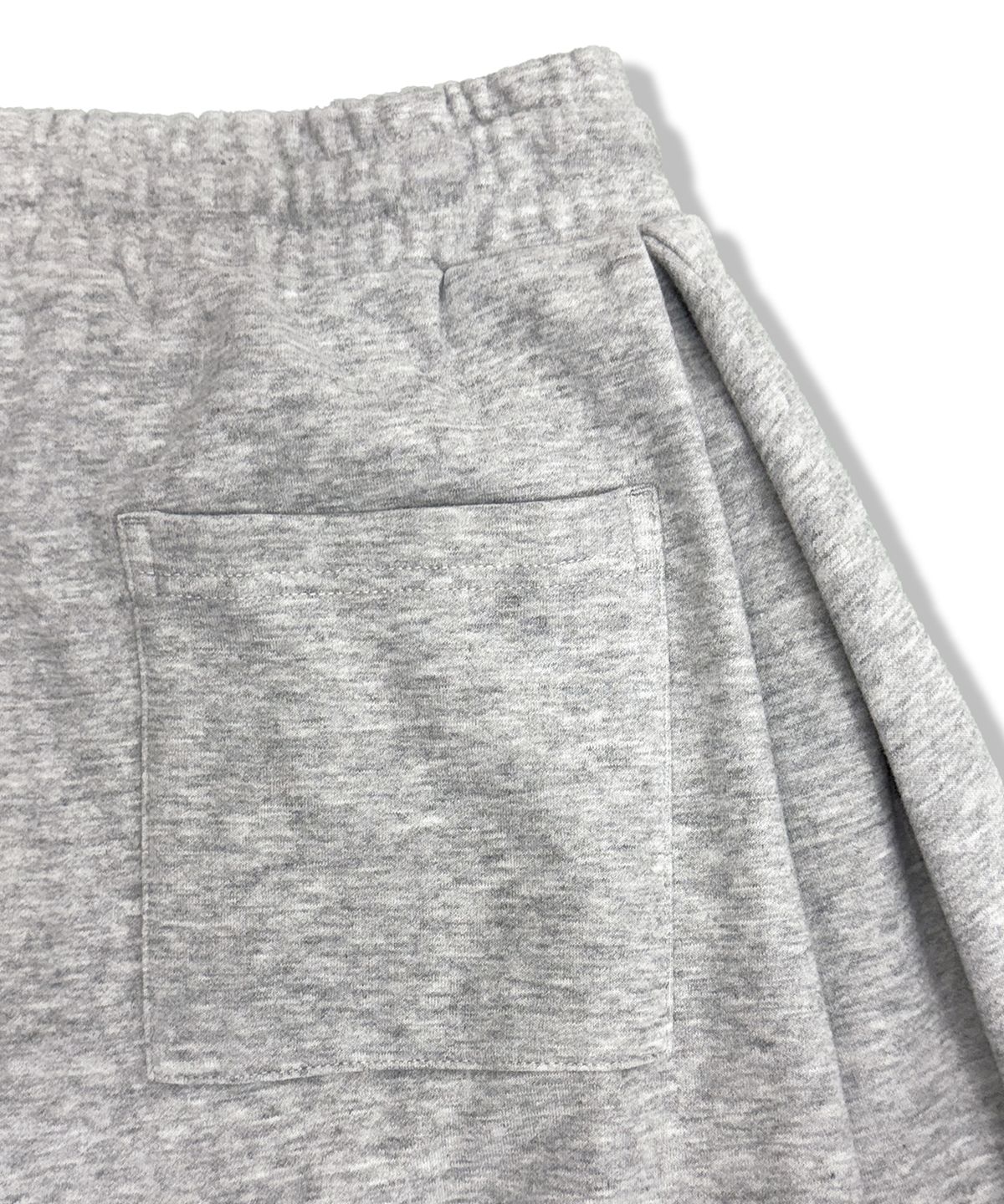 레이피커스(RAYFIKERS) 딥 쓰리 턱 와이드 팬츠 MQ6PU192_MELANGE GREY