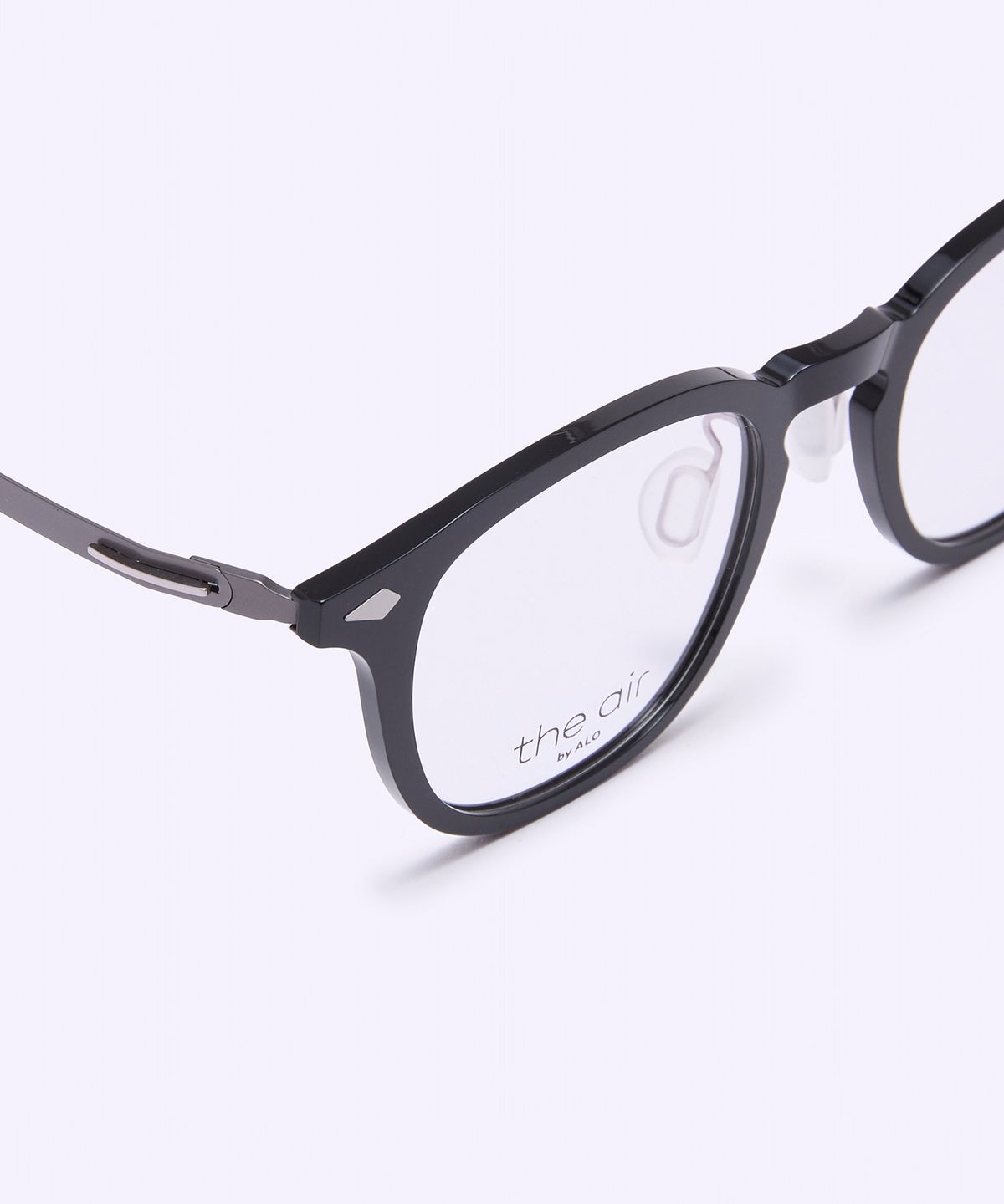알로아이웨어(ALO EYEWEAR) [The air] AL5511 0910G 아넬 라이트 초경량 안경테 블랙 블루라이트 렌즈 선택