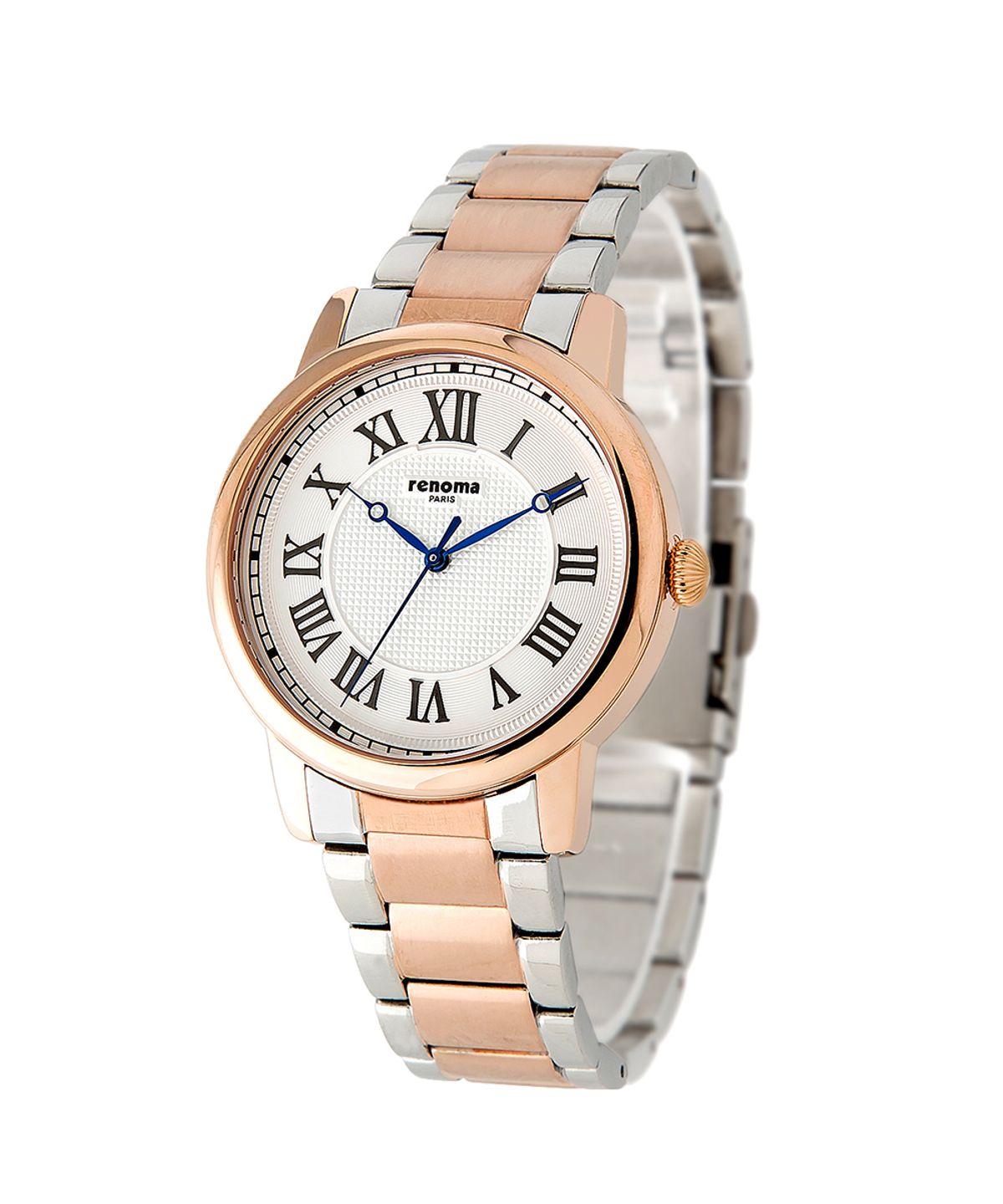 레노마 시계(RENOMA WATCH) 로마 클루패턴 블루핸즈 남성 메탈시계 RE5455M