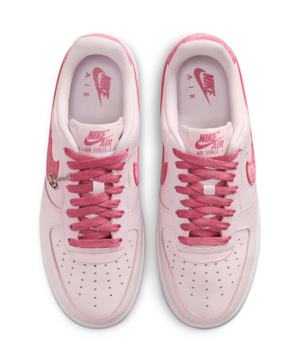 나이키(NIKE) 에어 포스 1 07 밸런타인 데이 W - 펄 핑크:화이트:피어니 / IO8755-600