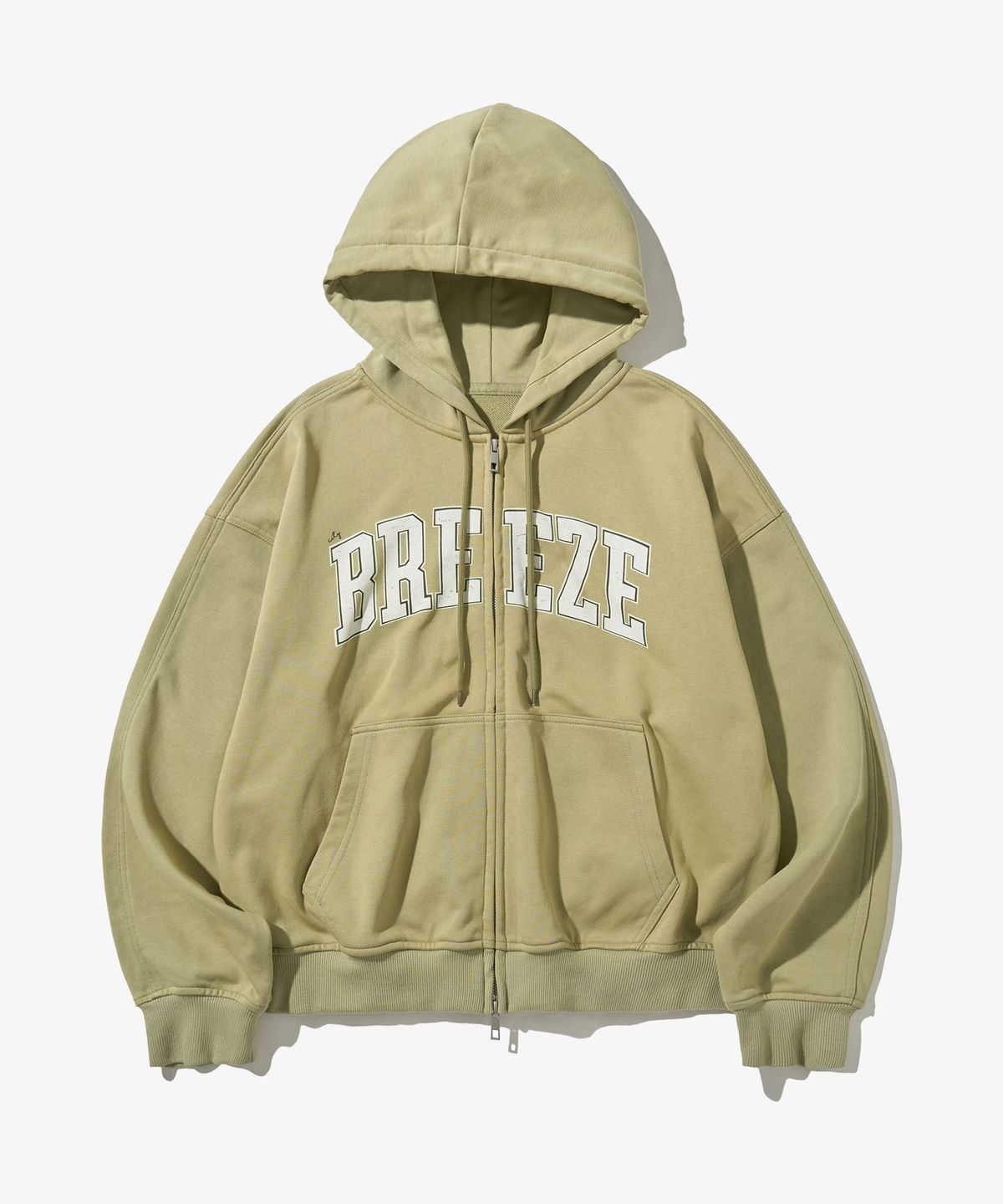 시티브리즈(CITYBREEZE) 브리즈 아치 로고 후디 집업_4COLORS
