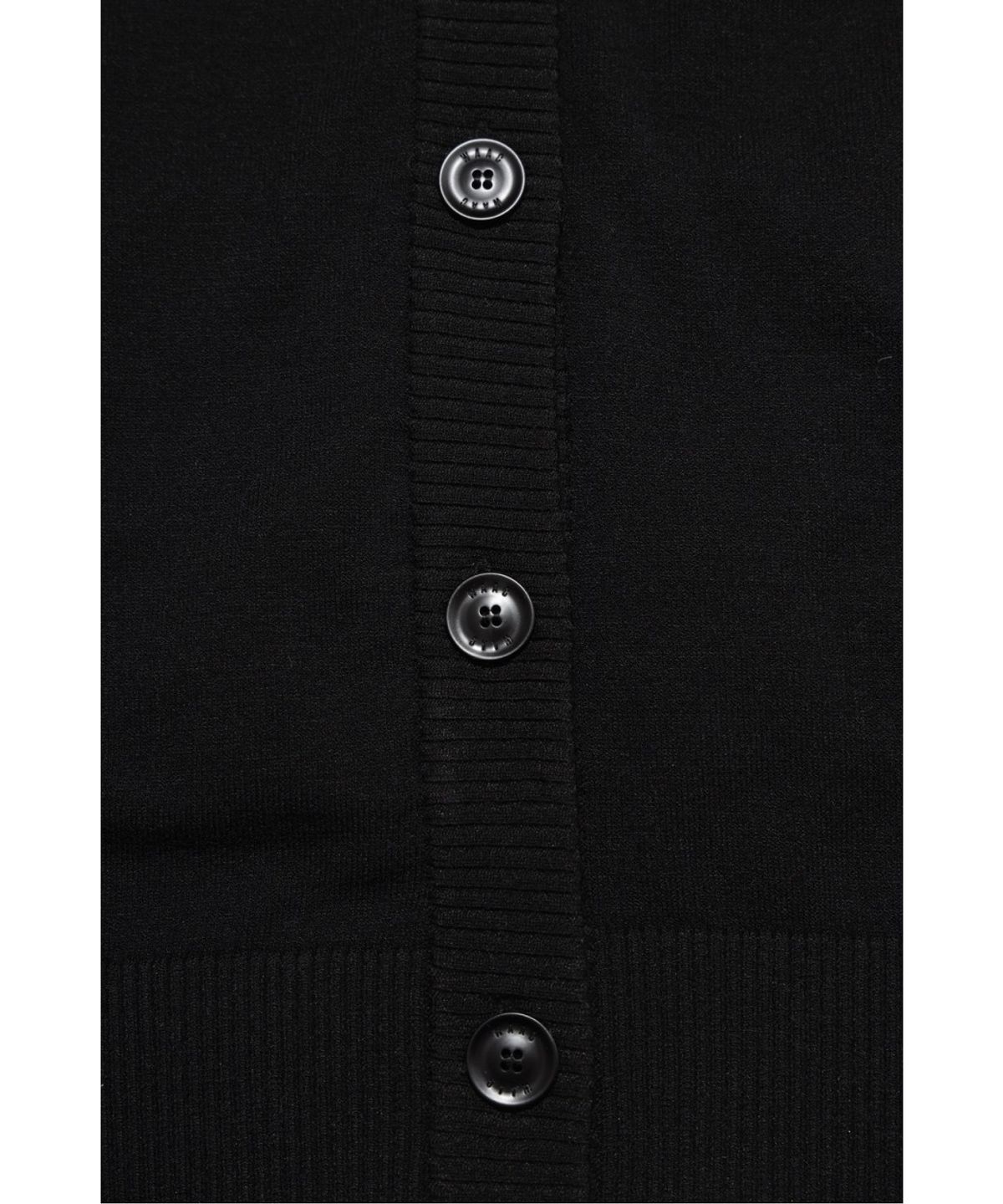 왁(WAAC) WAACKY V-neck Cardigan WWWAS26104BKX