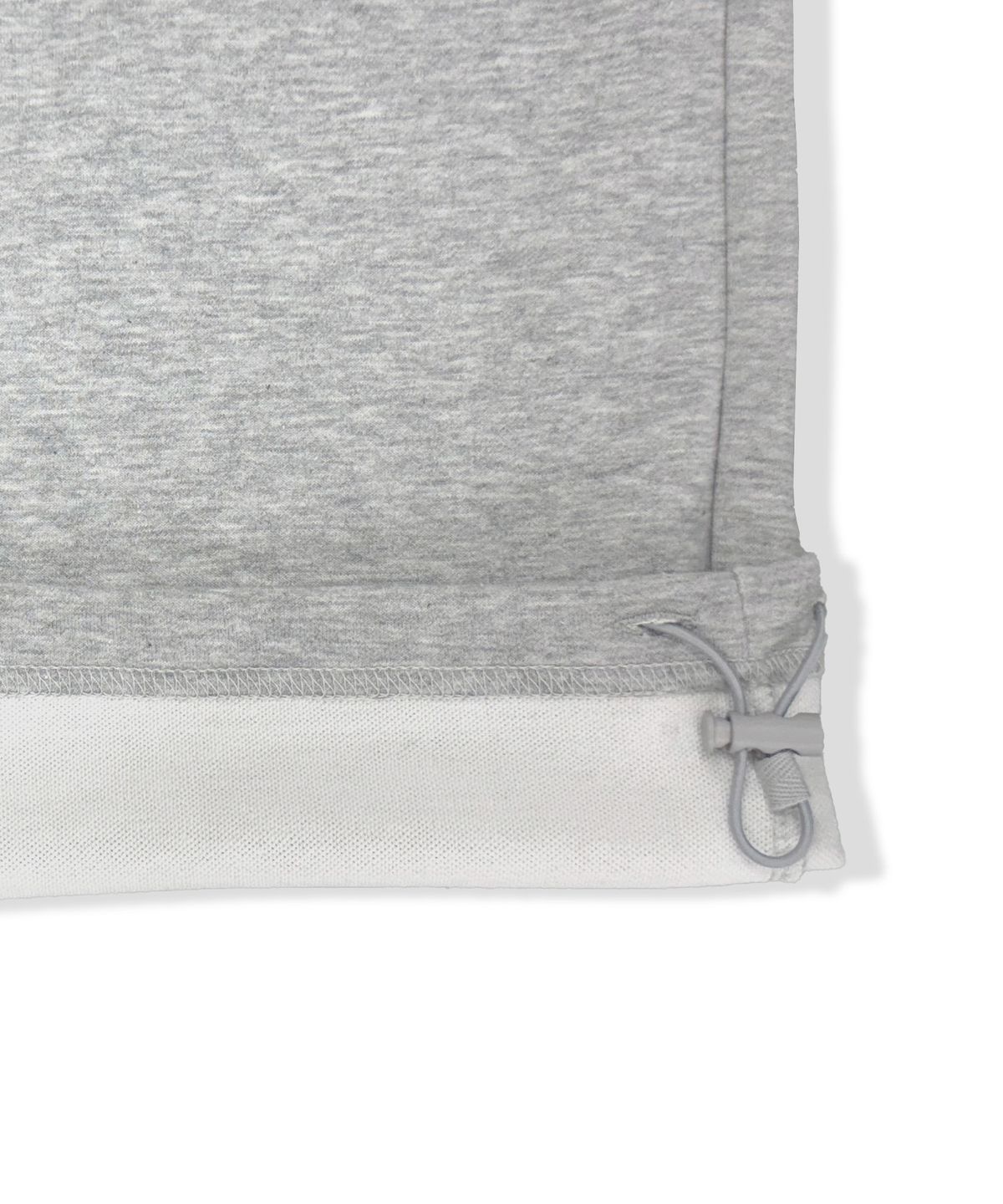 펜듈럼(PENDULUM) 딥쓰리턱 와이드 스웨트 팬츠 LQ6PU191_MELANGE GREY