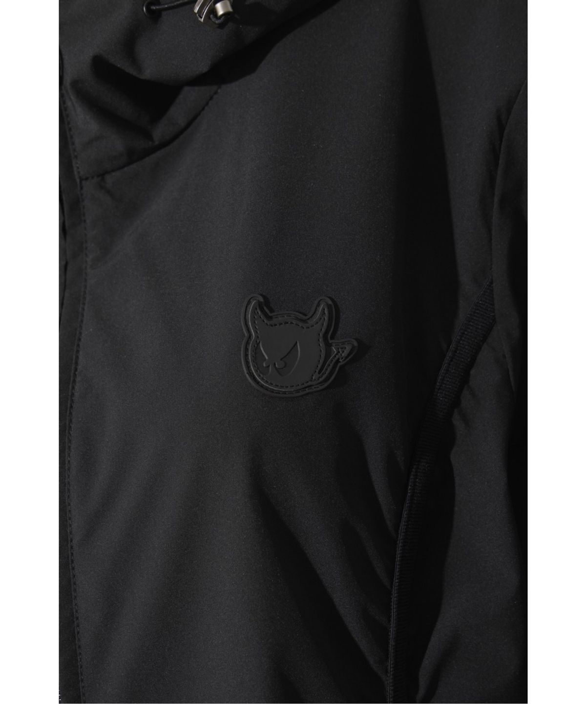 왁(WAAC) Long shirring Jacket WWUAS26106BKX
