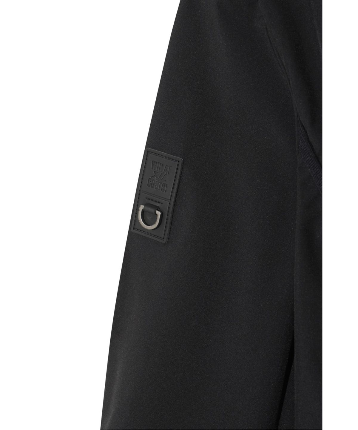 왁(WAAC) Long shirring Jacket WWUAS26106BKX