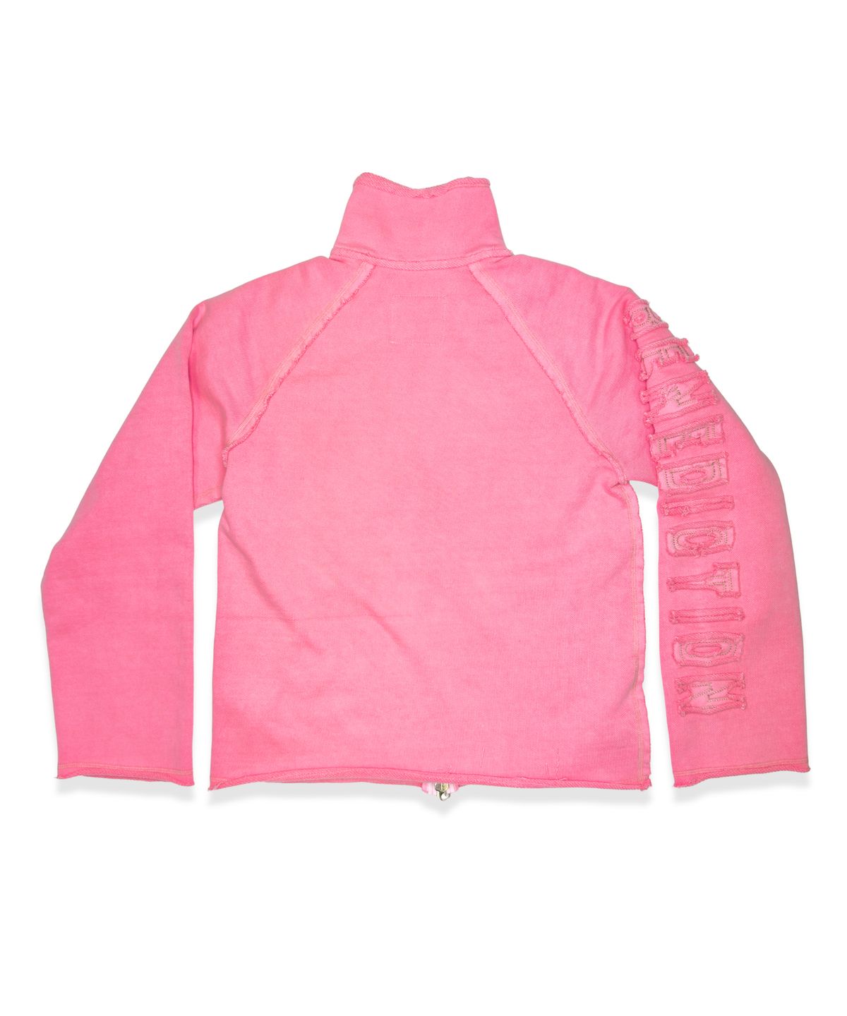 하드코어 러버(HARDCORE LOVER) Raw Heavy-fleece Zip-up PINK