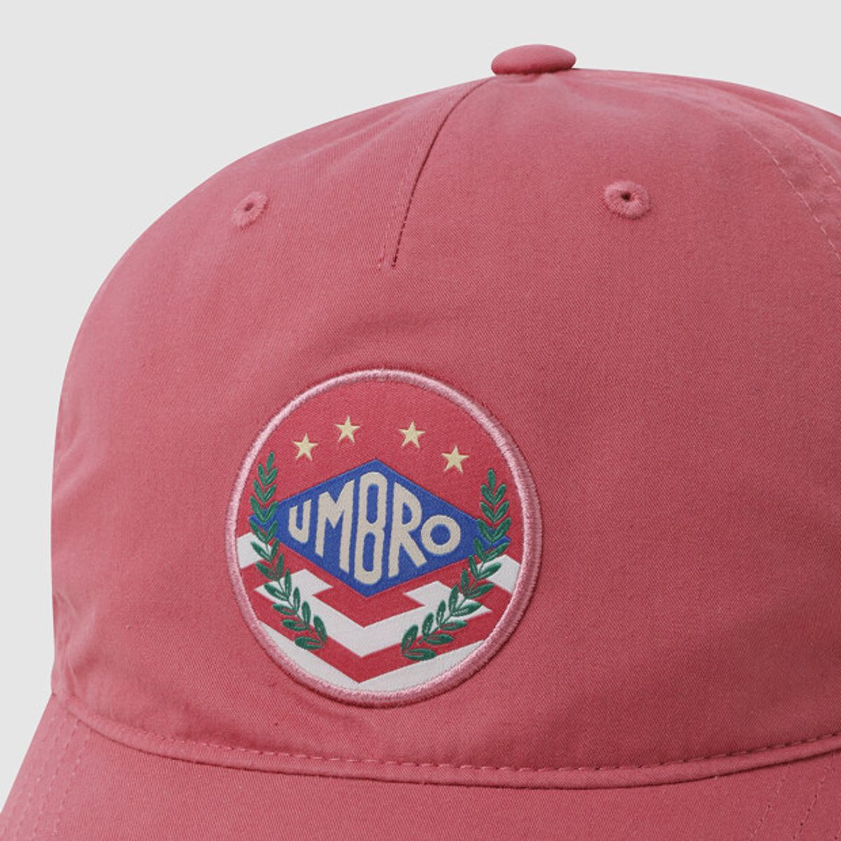 엄브로(UMBRO) HBL 심볼 로고 반평챙캡 핑크 UR123CCP27