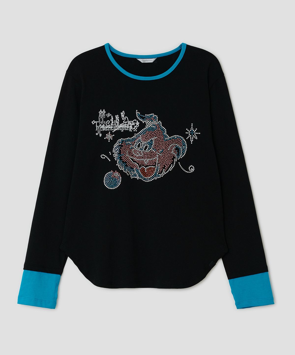 타입서비스(TYPESERVICE) Hotfix Contrast Curve Top [Black]