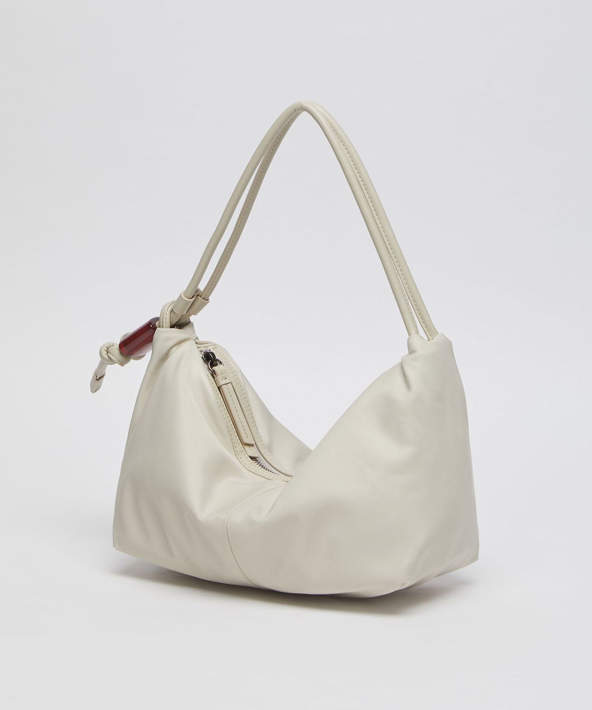 아카이브앱크(ARCHIVEPKE) Ridge shoulder bag(Nylon ivory)_OVBAX26105IVO