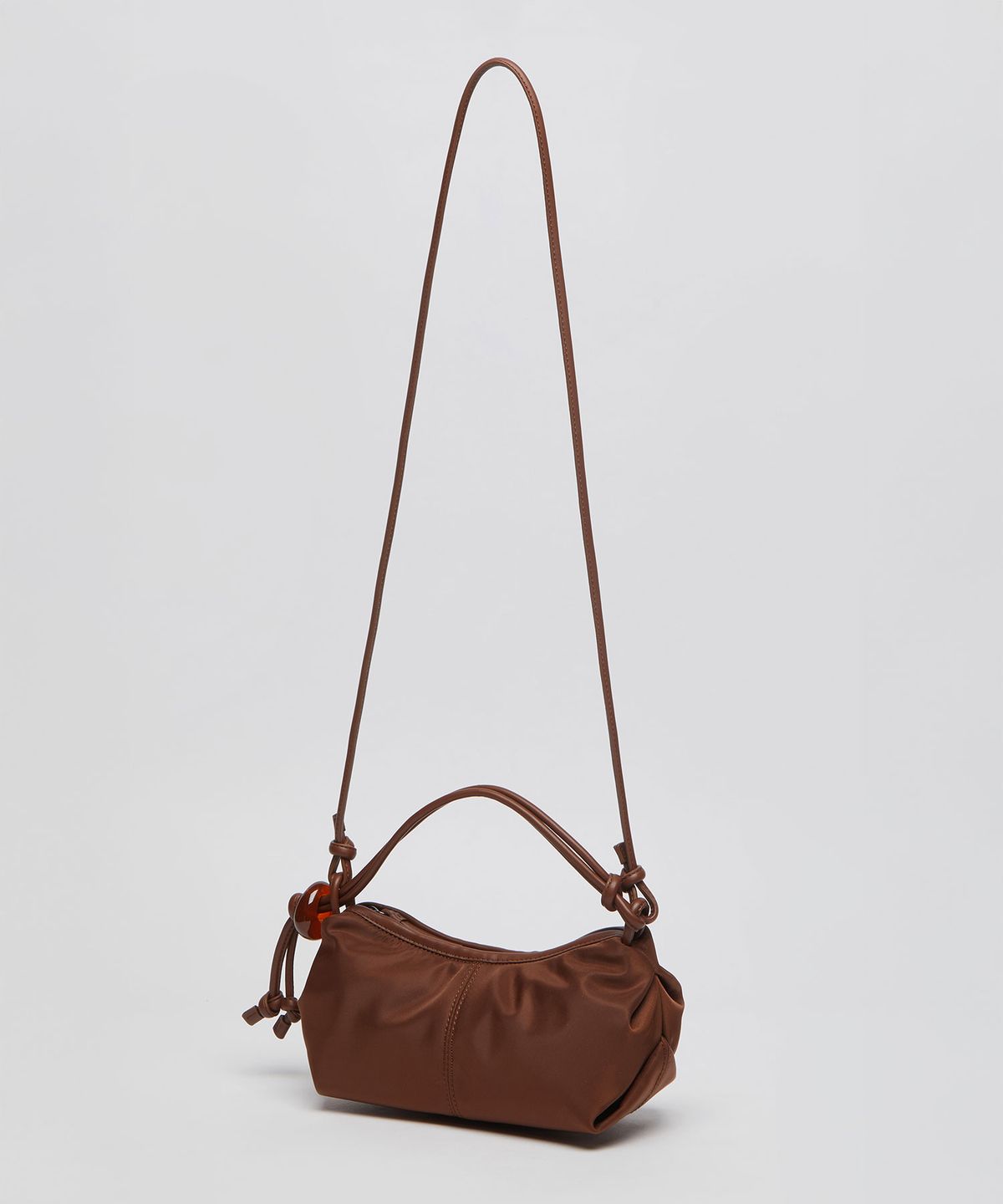아카이브앱크(ARCHIVEPKE) Mini ridge bag(Nylon brown)_OVBAX26104BRW