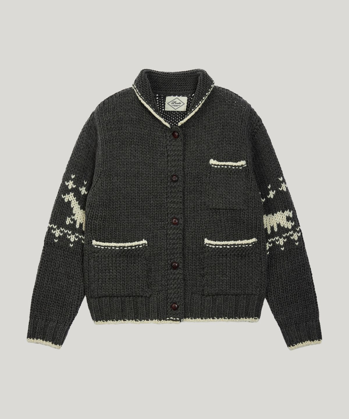 포에트서울(POETSEOUL) winter koichan cardigan_gray