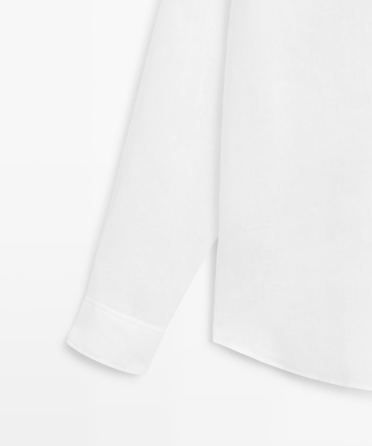 마시모두띠(MASSIMO DUTTI) 슬림 핏 100% 린넨 셔츠