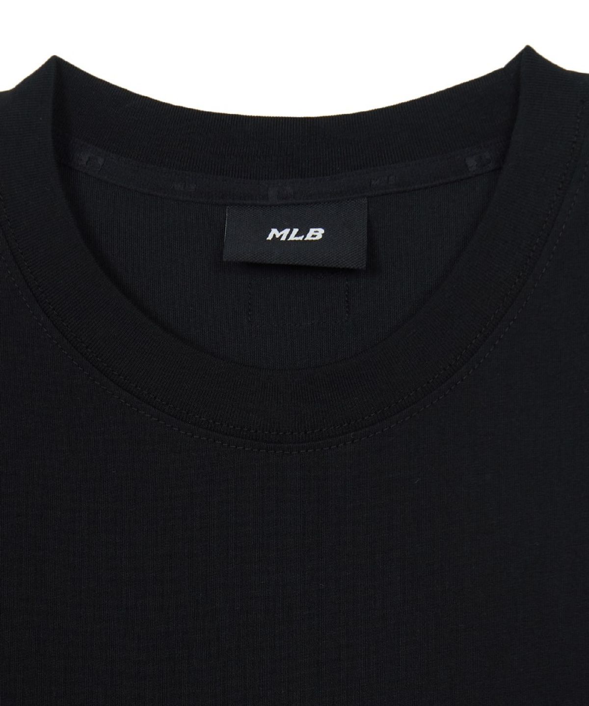 엠엘비(MLB) 베이직 컴포터블핏 반팔 티셔츠 NY (Black)