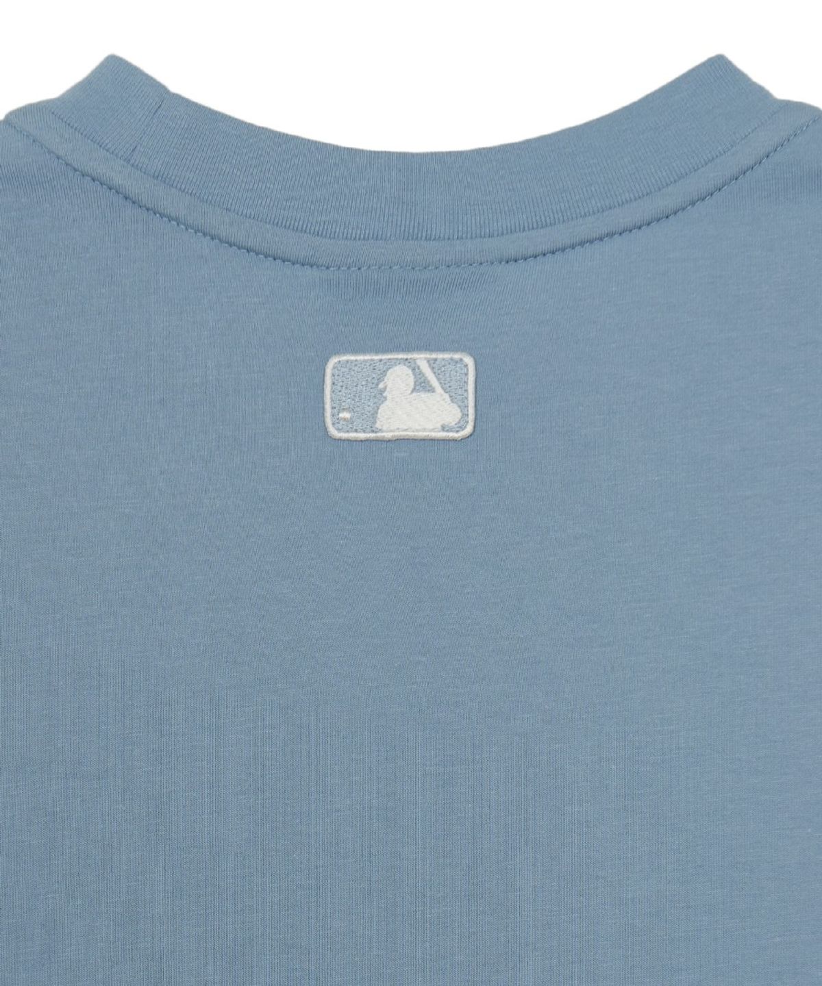 엠엘비(MLB) 베이직 컴포터블핏 반팔 티셔츠 LA (L.SKY BLUE)