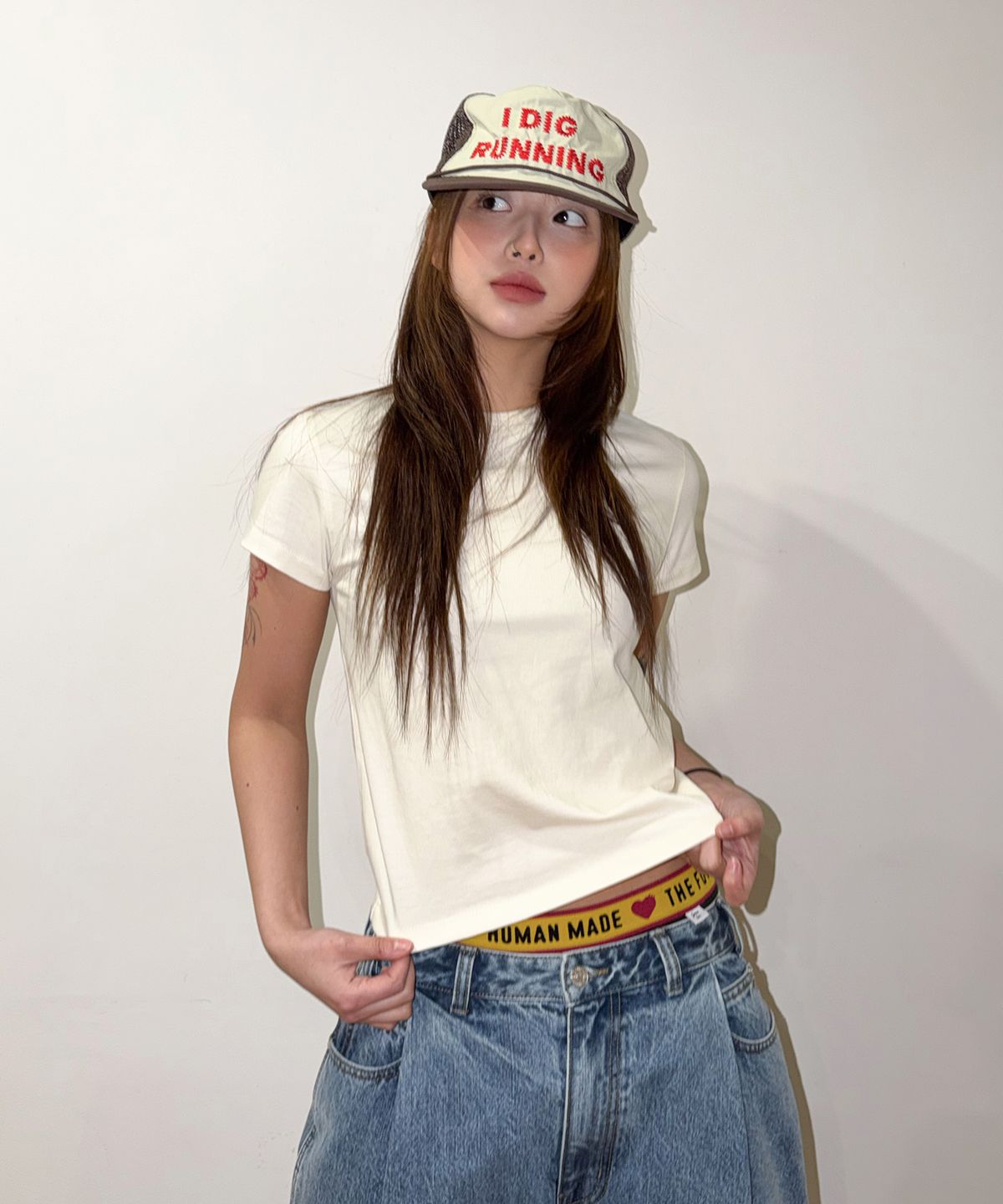 데프가먼츠(DEFGARMENTS) (DEFG X US) SLEEVE LOGO T-SHIRTS [3COLOR]