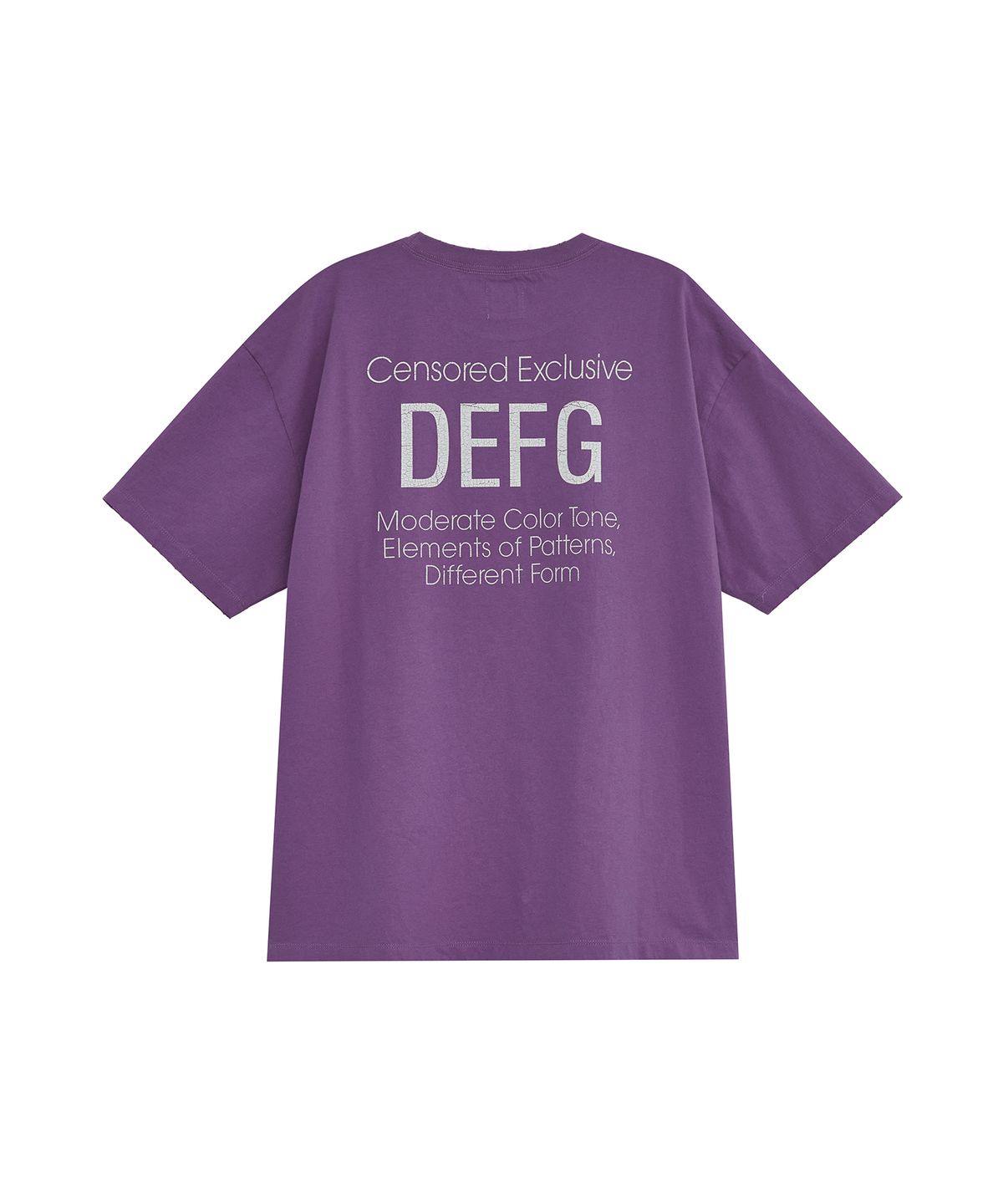 데프가먼츠(DEFGARMENTS) BIG LIP T-SHIRTS [PURPLE]