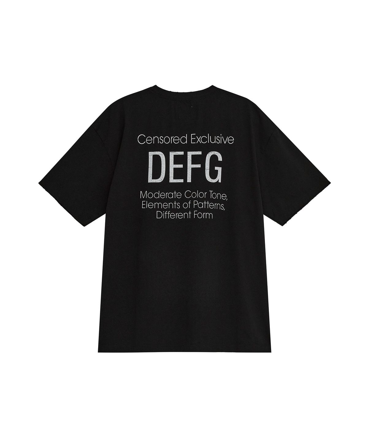 데프가먼츠(DEFGARMENTS) BIG LIP T-SHIRTS [BLACK]