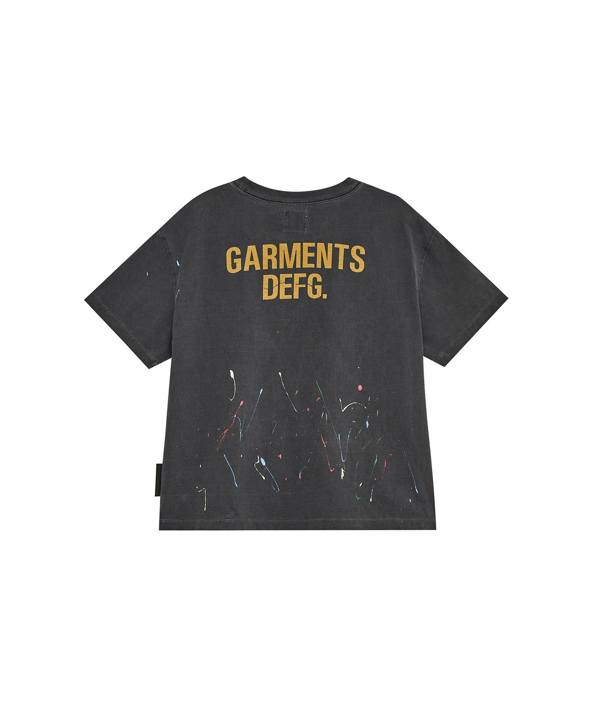 데프가먼츠(DEFGARMENTS) LOGO POCKET T-SHIRTS [CHARCOAL]