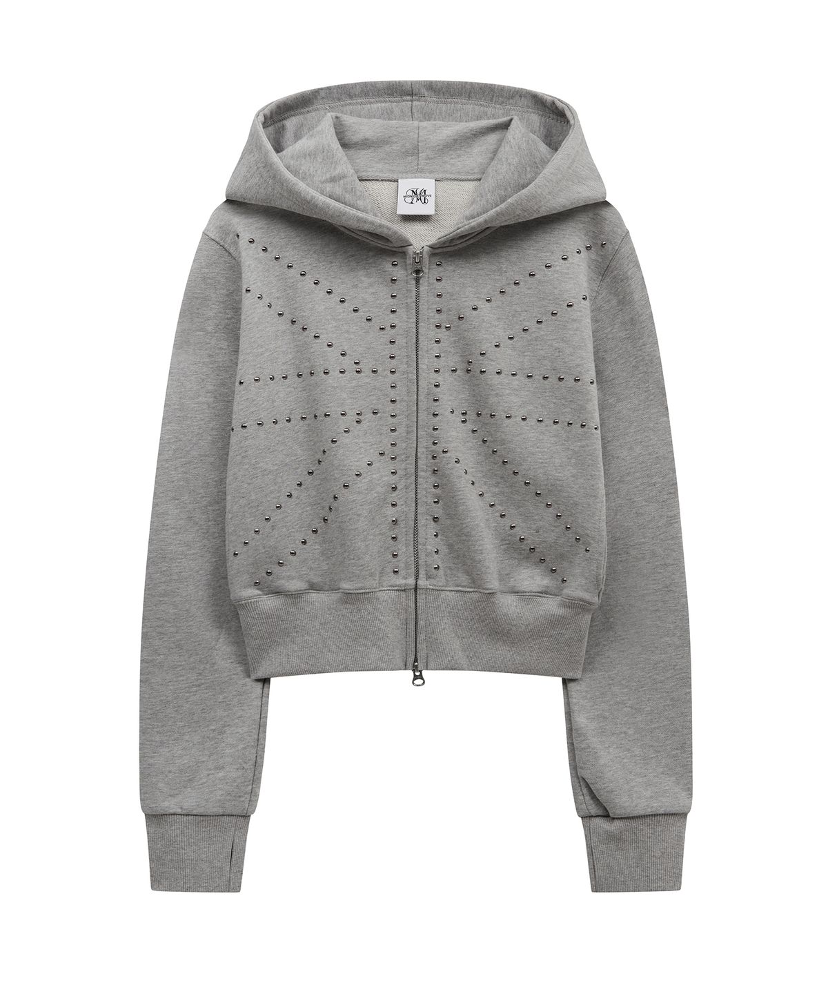 미드나잇 무브(MIDNIGHT MOVE) england hood zip up (grey)