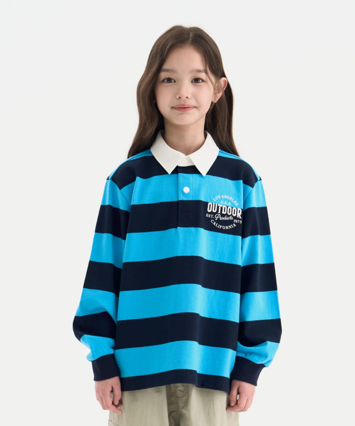 아웃도어 프로덕츠 키즈(OUTDOOR PRODUCTS KIDS) 아웃도어 럭비티 (블루) OD261ILC05_BLU