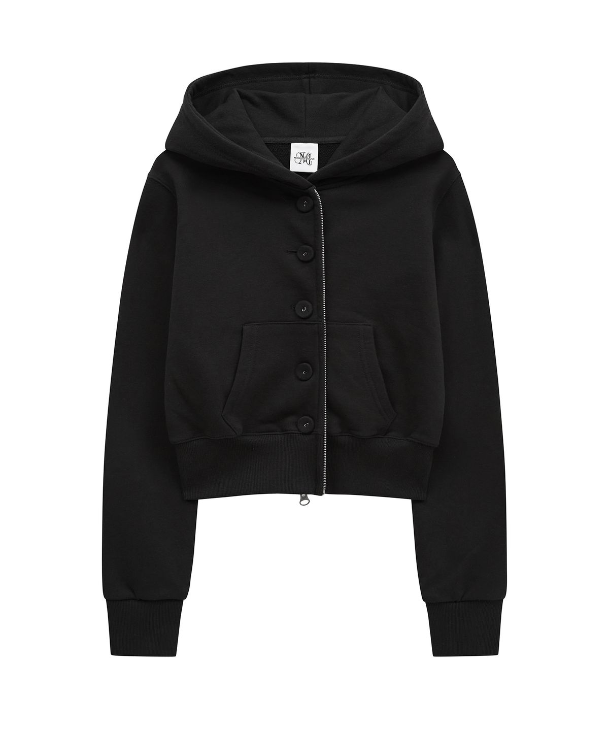미드나잇 무브(MIDNIGHT MOVE) bt hood zip up (black)