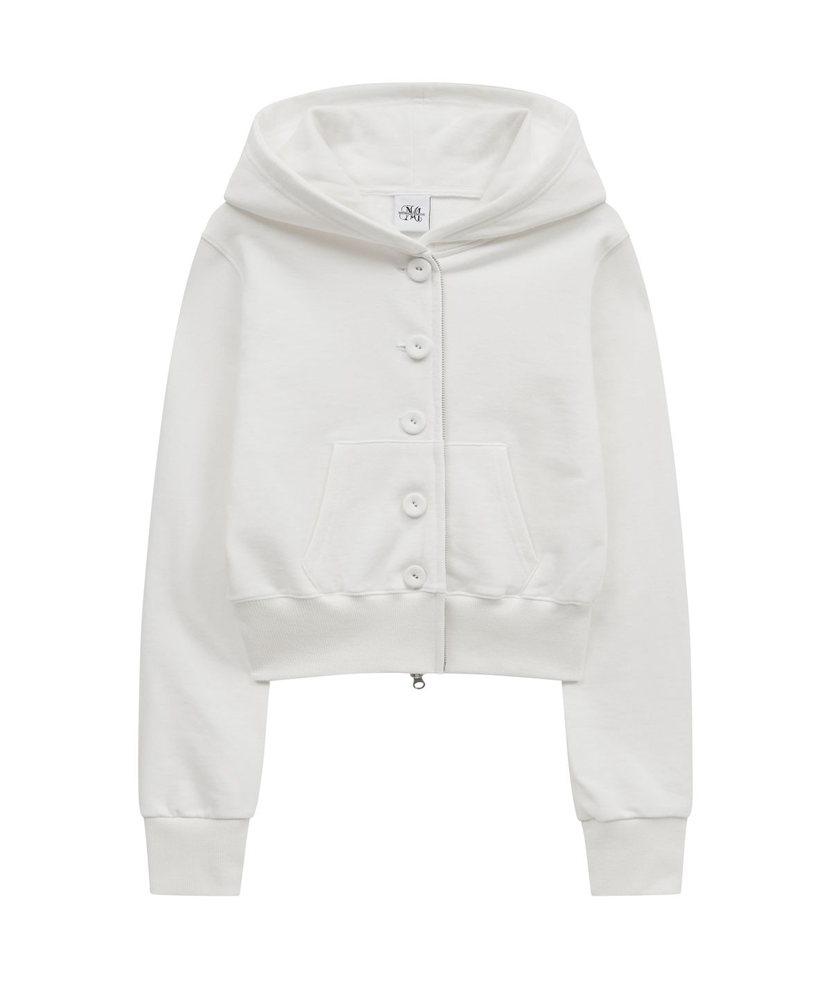미드나잇 무브(MIDNIGHT MOVE) bt hood zip up (white)