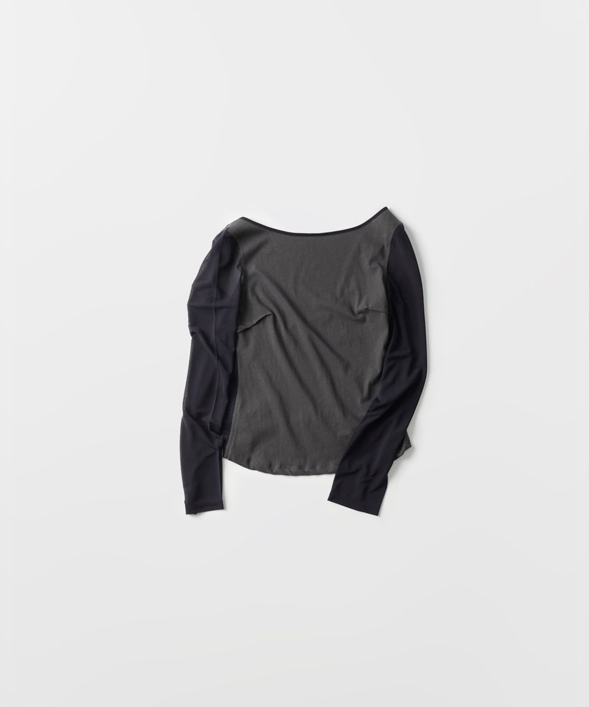 베르소(VERSO) Sheer Layered Sleeve Top