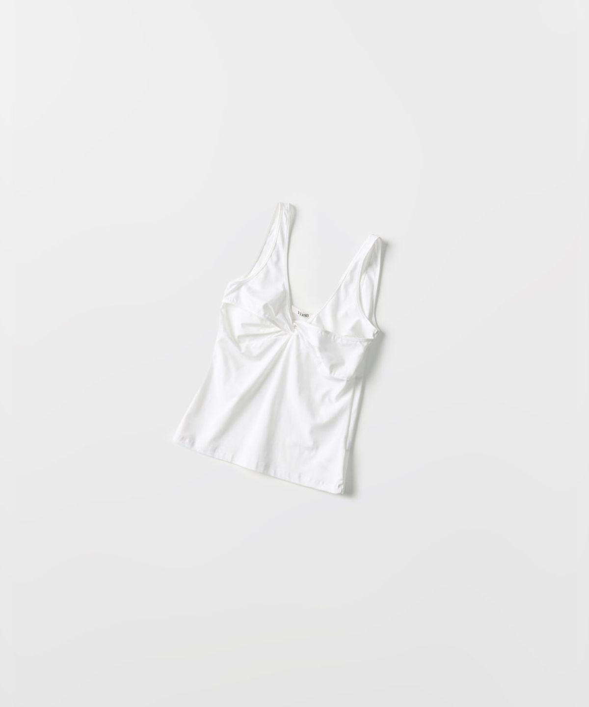 베르소(VERSO) Twist Slit Sleeveless Top